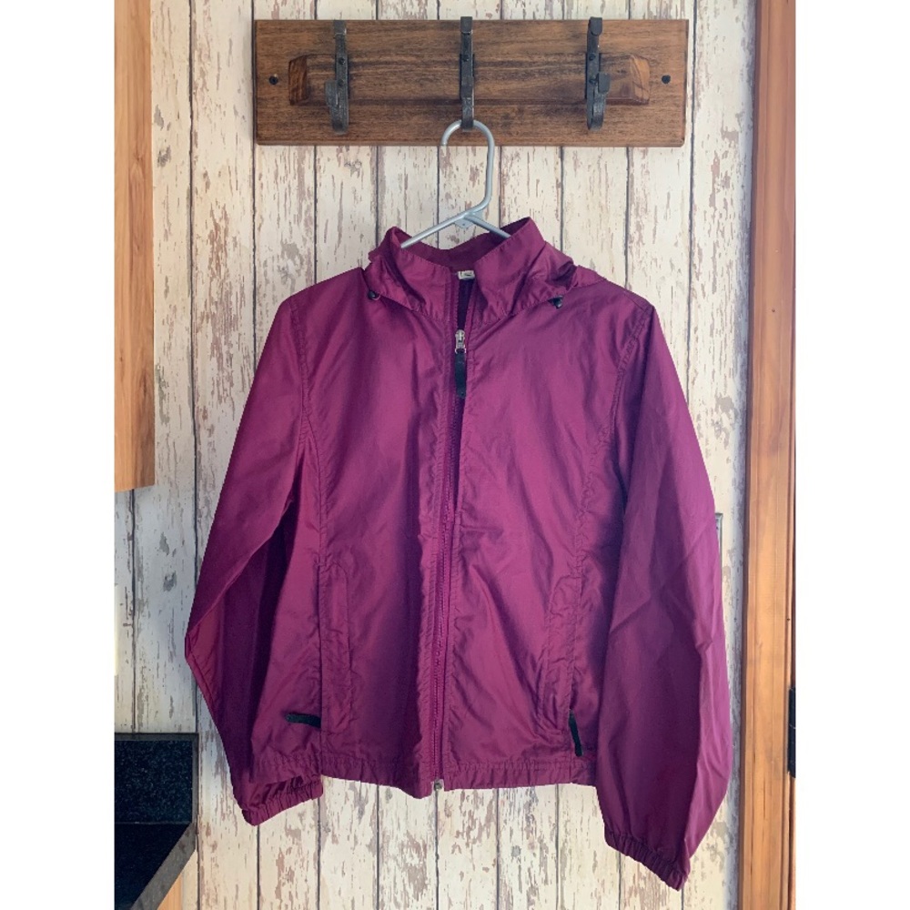 L.L. Bean Women’s Purple Raincoat